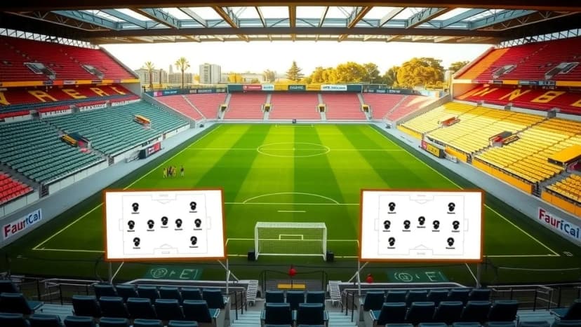 Wolfsburg och Dortmund spelar här är laget